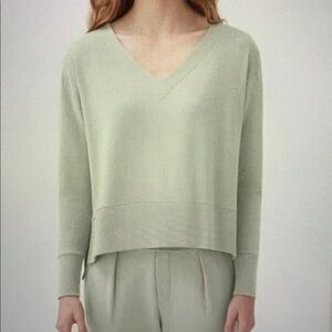 Cuyana Women's sage green loungewear top